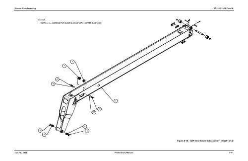 Numerical List of Parts Breakdowns â€“ Cont. - Xtreme Manufacturing