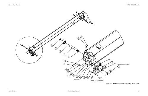 Numerical List of Parts Breakdowns â€“ Cont. - Xtreme Manufacturing