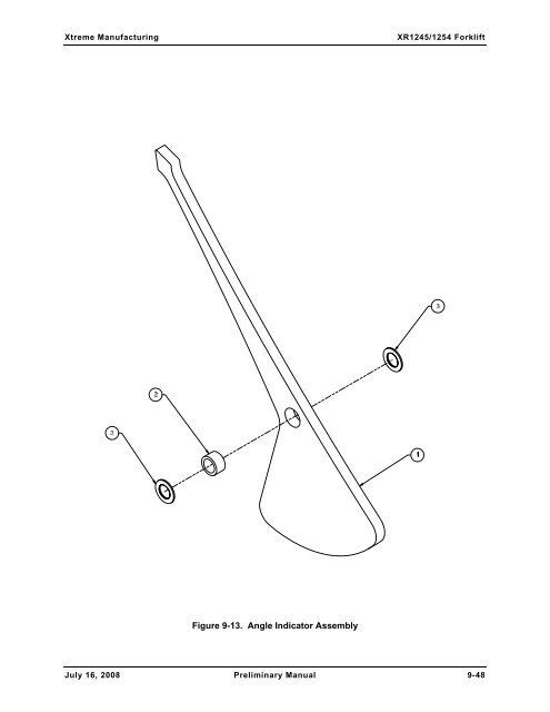 Numerical List of Parts Breakdowns â€“ Cont. - Xtreme Manufacturing