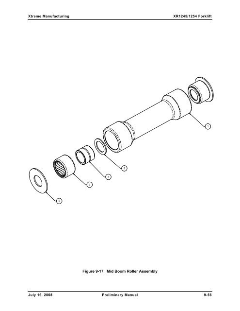 Numerical List of Parts Breakdowns â€“ Cont. - Xtreme Manufacturing