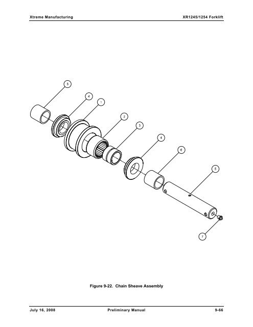 Numerical List of Parts Breakdowns â€“ Cont. - Xtreme Manufacturing