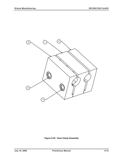 Numerical List of Parts Breakdowns â€“ Cont. - Xtreme Manufacturing