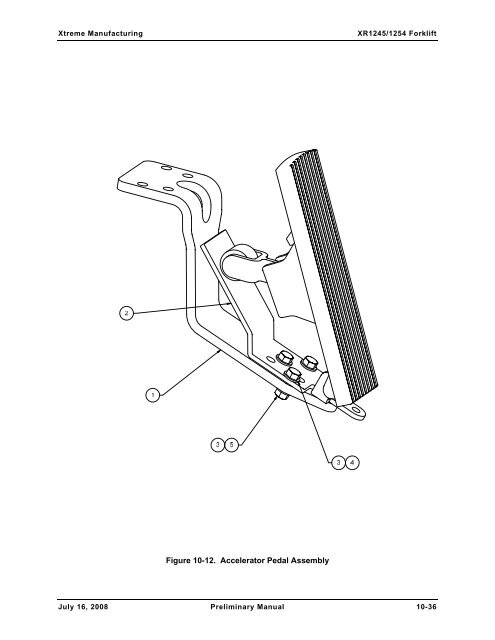 Numerical List of Parts Breakdowns â€“ Cont. - Xtreme Manufacturing