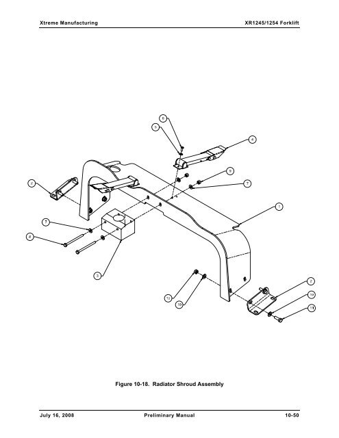 Numerical List of Parts Breakdowns â€“ Cont. - Xtreme Manufacturing