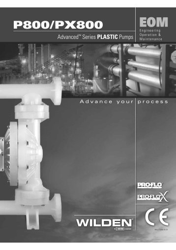 P800/PX800 - Process Pumps