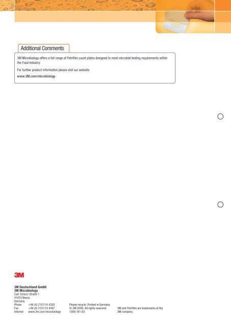 Petrifilm Environmental Listeria Interpretation Guide - NOACK