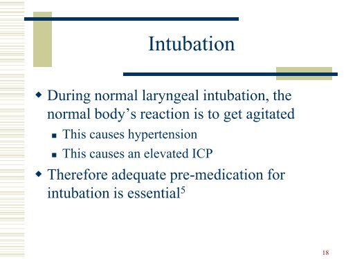 Mechanical Ventilation and Intracranial Pressure