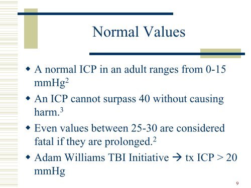 Mechanical Ventilation and Intracranial Pressure