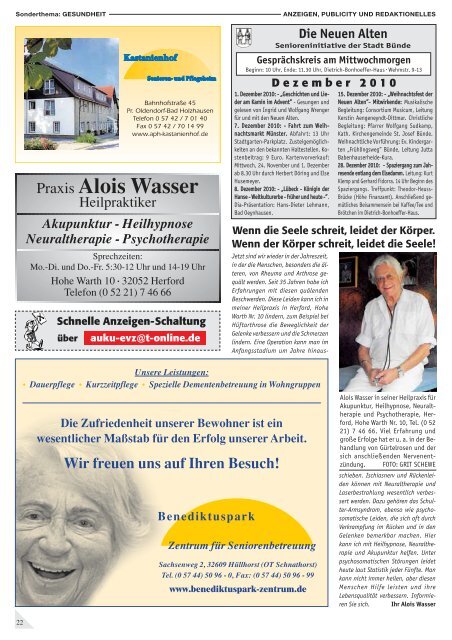 Ausgabe 11/10 - Extrablatt vom Zeitungsjungen