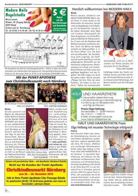 Ausgabe 11/10 - Extrablatt vom Zeitungsjungen