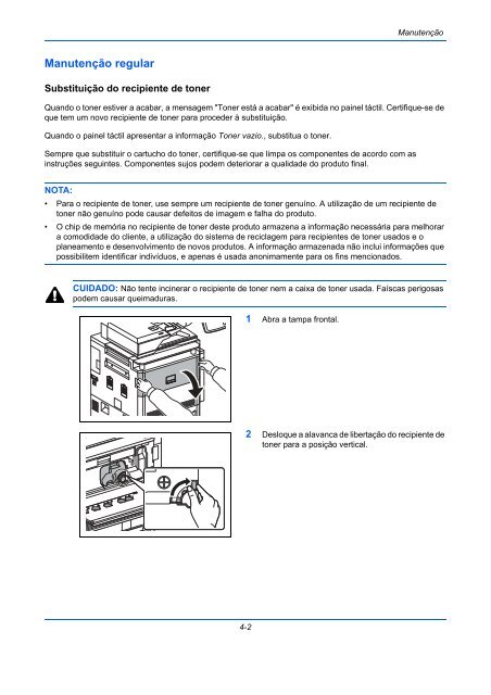 inStruÃÃeS manual de - Utax