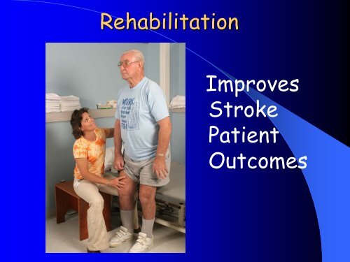 Stroke Rehabilitation Across the Continuum of Care