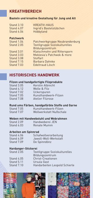 24.9.+ 25.9.2011 - Handarbeitsbörse