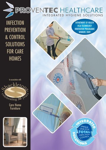 infection prevention & control solutions for care homes - Shackletons