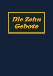 Die Zehn Gebote - Welt von Morgen- Home Page