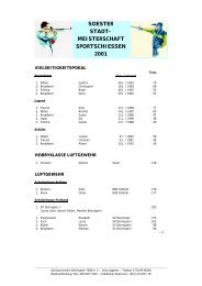 Stadtmeisterschaften 2001 - SV Deiringsen 1856 eV
