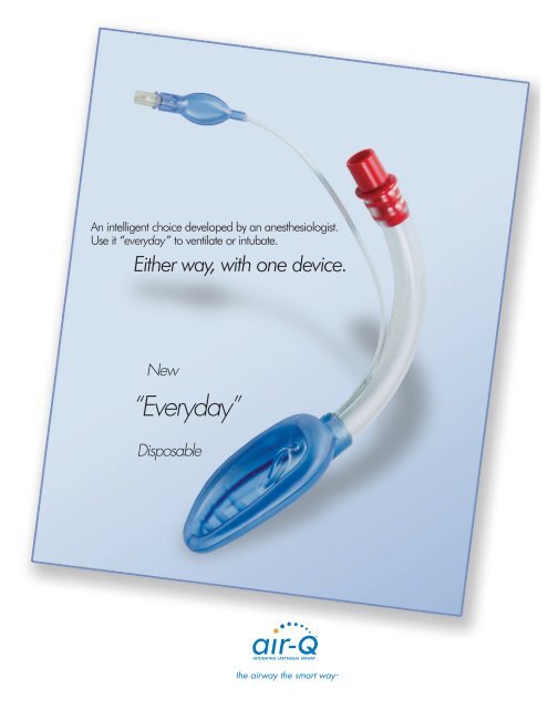 Air-Q™ Disposable Laryngeal Mask Airway