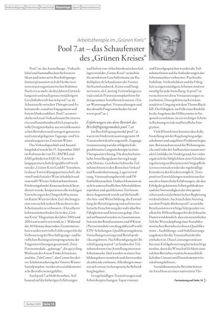 Magazin Nr. 55 - Grüner Kreis