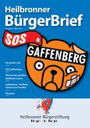 Gaffenberg - Heilbronner Bürgerstiftung