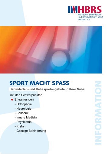 Behindertensport... ...für ein mehr an Lebensqualität! - HandicapSports