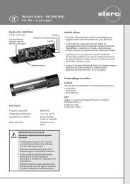 Funk-Modul FM 868 MHz IT - elero.com