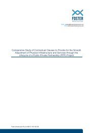 Comparative Study of Contractual Clauses to Provide for the Smooth ...