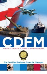 Download the CDFM Brochure - American Society of Military ...