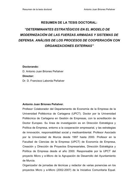 resumen de tesis doctoral ejemplo