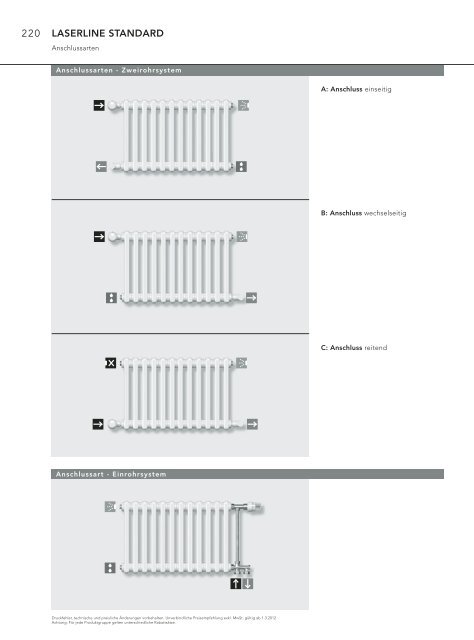 Technik und Preise LASERLINE RÃ¶hrenradiatoren [pdf; 2.03 MB]