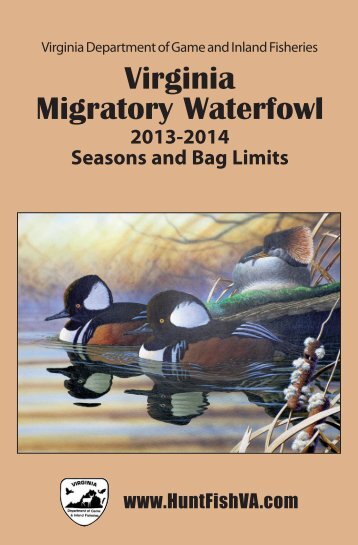 Download the Virginia Migratory Waterfowl Digest as a PDF