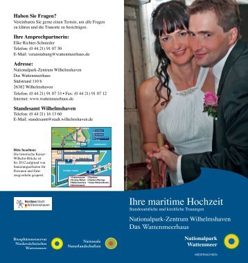 PDF-Datei (Flyer) zum Herunterladen. - Das Wattenmeerhaus