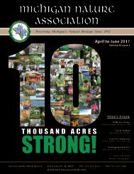 THOUSAND ACRES - The Michigan Nature Association