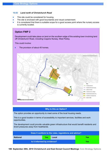 Core Strategy Options - Dorsetforyou.com