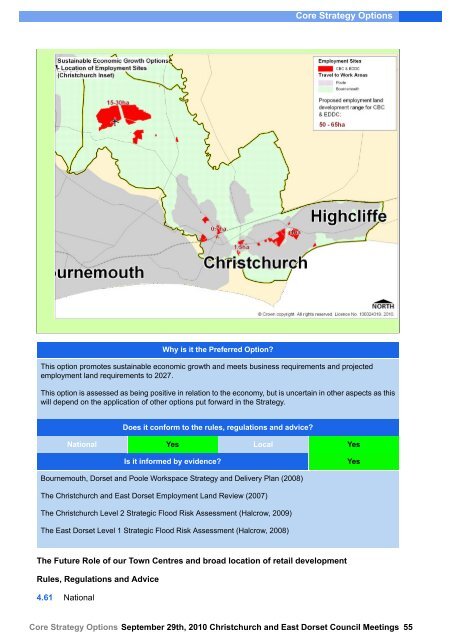 Core Strategy Options - Dorsetforyou.com