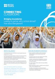 Bangladesh schools partnership brochure - British Council Schools ...