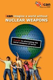 ICAN Imagine a World Without Nuclear Weapons - International ...