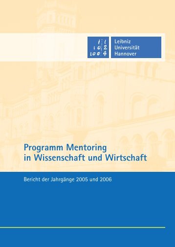 Programm Mentoring in Wissenschaft und  Wirtschaft