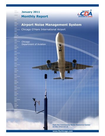 Monthly Report Airport Noise Management System