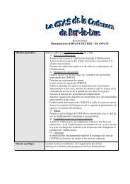 Directeur(trice) EHPAD COUCHOT - BLANPAIN - Bar-le-Duc