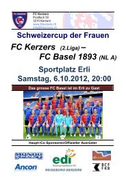 FC Kerzers Frauen - FC  Basel