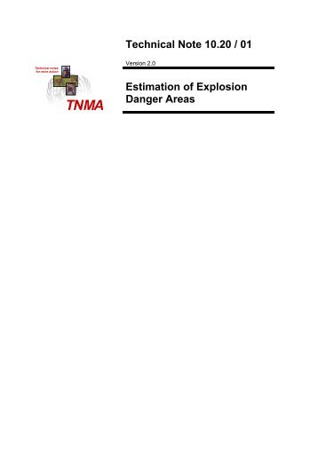 TNMA 10.20-01 Estimation of Explosion Danger Areas.pdf - Nra.gov.la