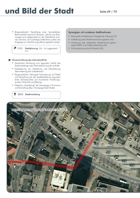 Stadtstruktur, Baukultur und Bild der Stadt - Stadt IbbenbÃ¼ren