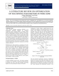 a literature review on optimization of machining parameters in wire ...