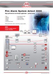 Fire Alarm System detect 3000 - Hotronic