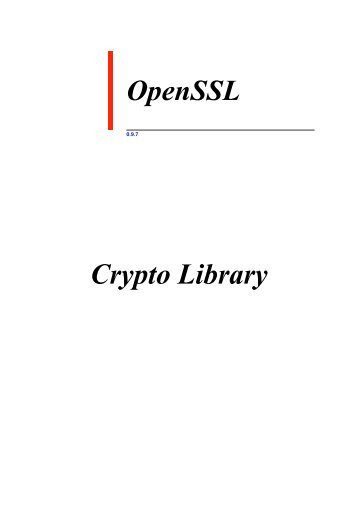 OpenSSL Crypto Library - Clizio.com