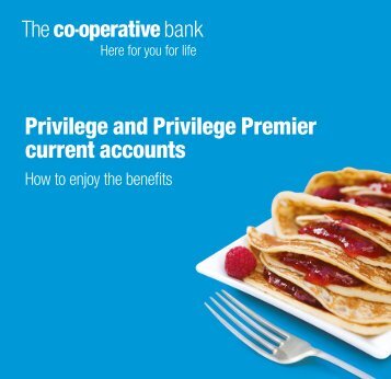 Privilege and Privilege Premier current accounts - The Co-operative ...