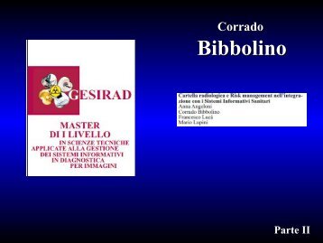 Dott. Corrado BIBBOLINO - Azienda Ospedaliera S.Camillo-Forlanini