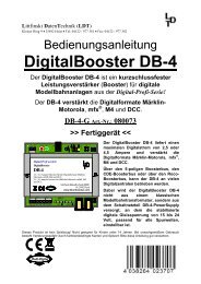 Anleitung, die dem DB-4 - LDT