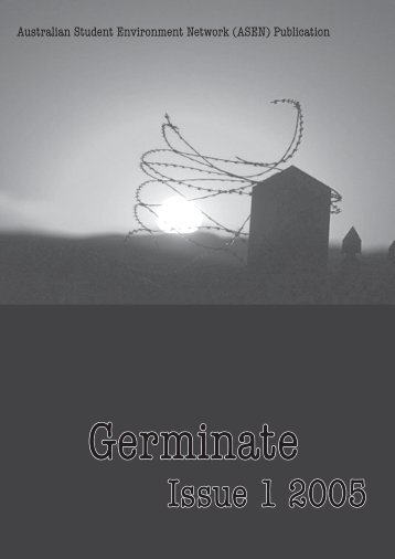 Germinate 2005 - Australian Student Environment Network