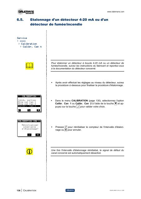 DSU816 - Dalemans Gas Detection